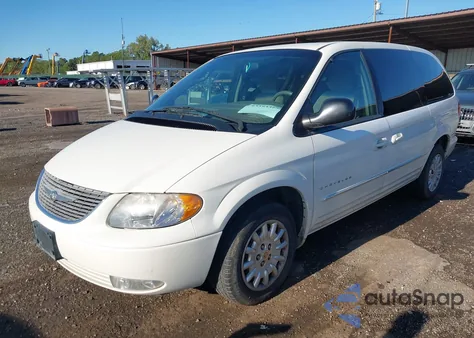 2001 Chrysler Town & Country Lxi z USA, uszkodzony, nr VIN 2C8GP54L81R152545